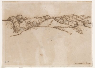 Umgebung von Cusset von Jean Francois Millet